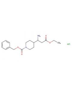 Astatech 3-AMINO-3-(4-CBZ)PIPERIDINE-PROPIONIC ACID ETHYL ESTER HCL; 1G; Purity 97%; MDL-MFCD09749833